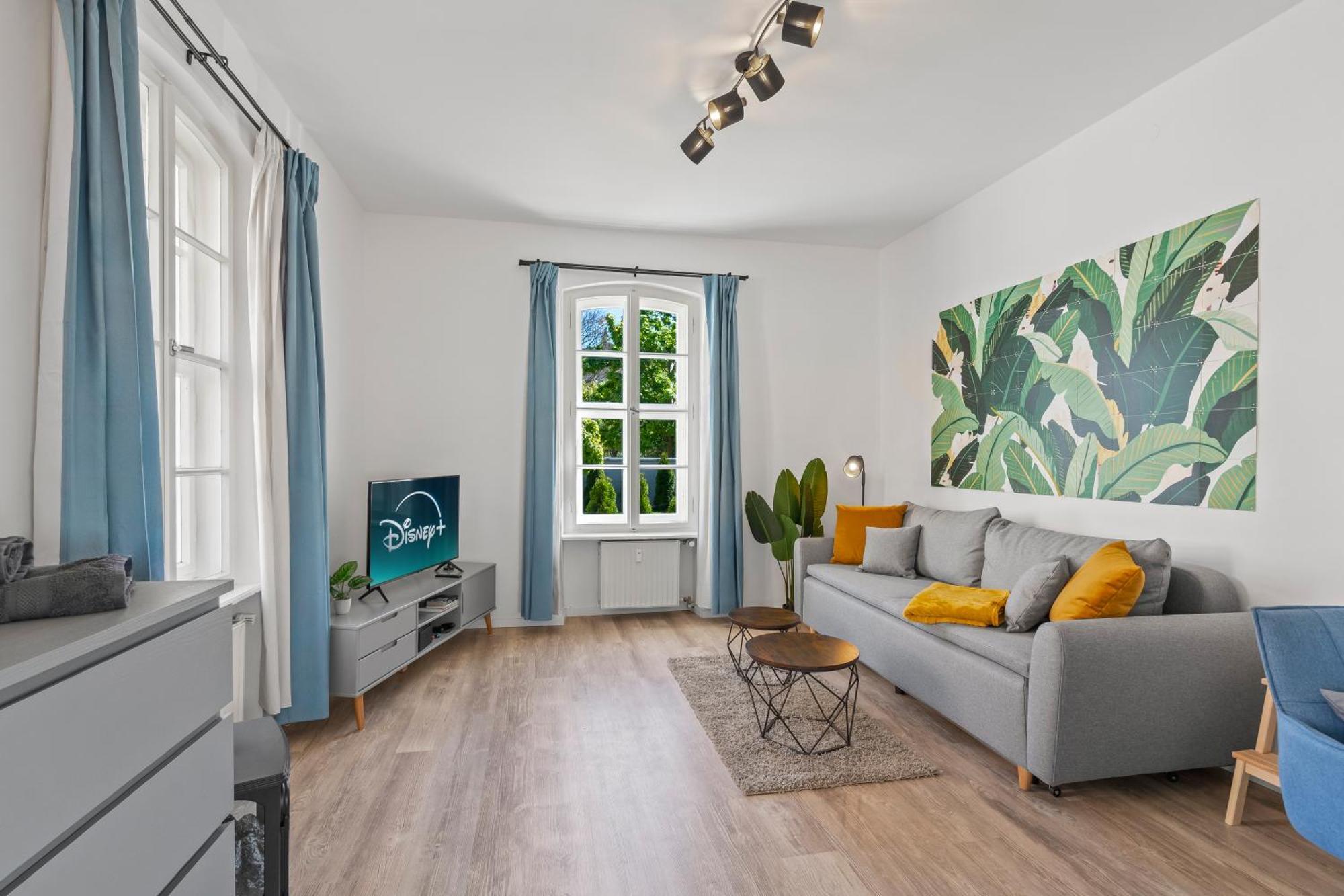 Appartement Modern + Stylish For 5: Garden + Kitchen + Parking Schwabach